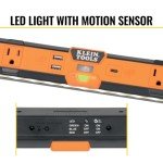 Klein Tools Magnetic Power Strip with Motion Sensor
