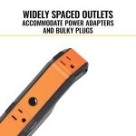 Klein Tools Magnetic Power Strip with Motion Sensor