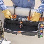 Klein Tools Large Tool Pouch with S Hook Rail