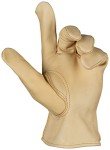 Klein Tools Cowhide Work Gloves, Large (2 Pack)