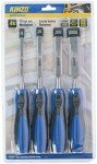 Woodworking Chisel Set - 4 Carbon Steel Tools