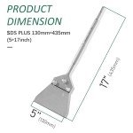 MonkeyKingBar 5"x17" SDS Plus Floor Scraper