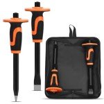 Heavy Duty 12-Inch Chisel Set with Case