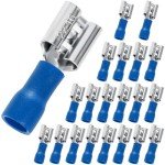 20pc Blue Female Spade Connector Assortment Kit