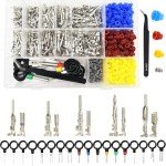 859-Piece Automotive Pin Connectors Kit with Tool