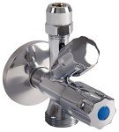 Sanitop-Wingenroth 9 Function Angle Valve, Chrome