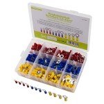 SeKi 360-Piece Insulated Ring Terminal Set
