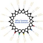 859-Piece Automotive Pin Connectors Kit with Tool