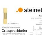 Steinel Waterproof Heat Shrink Butt Connectors - 10 Pack