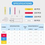530PCS Waterproof Heat Shrink Wire Connector Kit