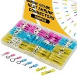 120PCS Waterproof Heat Shrink Wire Connectors Kit