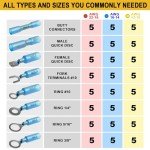 120PCS Waterproof Heat Shrink Wire Connectors Kit