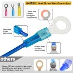 120PCS Waterproof Heat Shrink Wire Connectors Kit