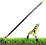 OLLIDOT Heavy-Duty Adjustable Garden Hoe