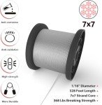 Wire Rope Crimp Kit with Sleeves and Thimbles