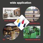 100pcs Insulated U-Type Wire Connectors Kit