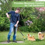 OLLIDOT Heavy-Duty Adjustable Garden Hoe