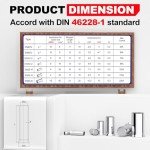 168 Pcs Tinned Copper Wire Ferrules Set