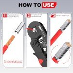 168 Pcs Tinned Copper Wire Ferrules Set