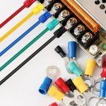 200 Pcs M3 Insulated Ring Terminals Kit