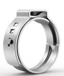 Bates Stainless Steel PEX Cinch Clamp Rings - 50 Pack