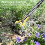 OLLIDOT Heavy-Duty Adjustable Garden Hoe