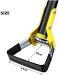 OLLIDOT Heavy-Duty Adjustable Garden Hoe
