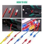 Spade Connector Kit with 15 Types of Terminals