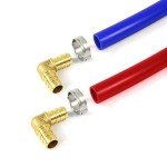 Bates Stainless Steel PEX Cinch Clamp Rings - 50 Pack