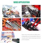 Spade Connector Kit with 15 Types of Terminals