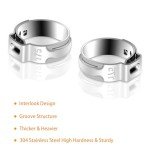 60 PCS 1/2" PEX Crimp Ring Cinch Clamps