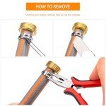 60 PCS 1/2" PEX Crimp Ring Cinch Clamps