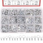 260PCS Copper Ring Fork Terminals Kit