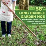 Haliaeetus Long Handle Gardening Hoe for Weeding