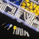 400Pcs Silver-Plated Copper Wire Ferrules Kit