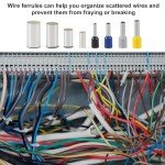 400Pcs Silver-Plated Copper Wire Ferrules Kit