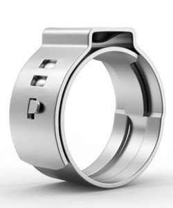 Bates 3/8" PEX Cinch Clamp Rings - 50 Pack