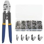 Wire Rope Crimping Tool Kit for Fishing Lines