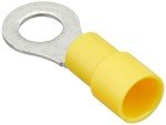 Yellow Insulated Crimp Terminals - 15 Pieces