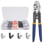 Fishing Crimping Pliers and Sleeves Tool Kit