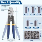 Wire Rope Crimping Tool Kit for Fishing Lines