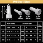 Sydien 1000 Pcs Nylon Crimp Connector Caps