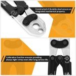 PEX Crimping Tool Combo with Go/No-Go Gauge