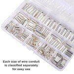 Silver Plated Copper Wire Ferrules Kit (166pcs)
