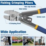 Wire Rope Crimping Tool Kit for Fishing Lines