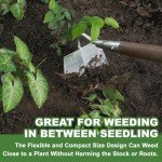 Haliaeetus Long Handle Gardening Hoe for Weeding