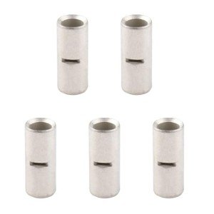 Teansic 5PCS Non-Insulated Butt Connectors for DIY