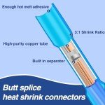 Kevenry 280 PCS Waterproof Heat Shrink Connectors