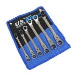 6pc Metric Flexi Double Ring Ratchet Wrench Set
