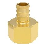 12PCS Brass PEX 1/2" Female NPT Adapters